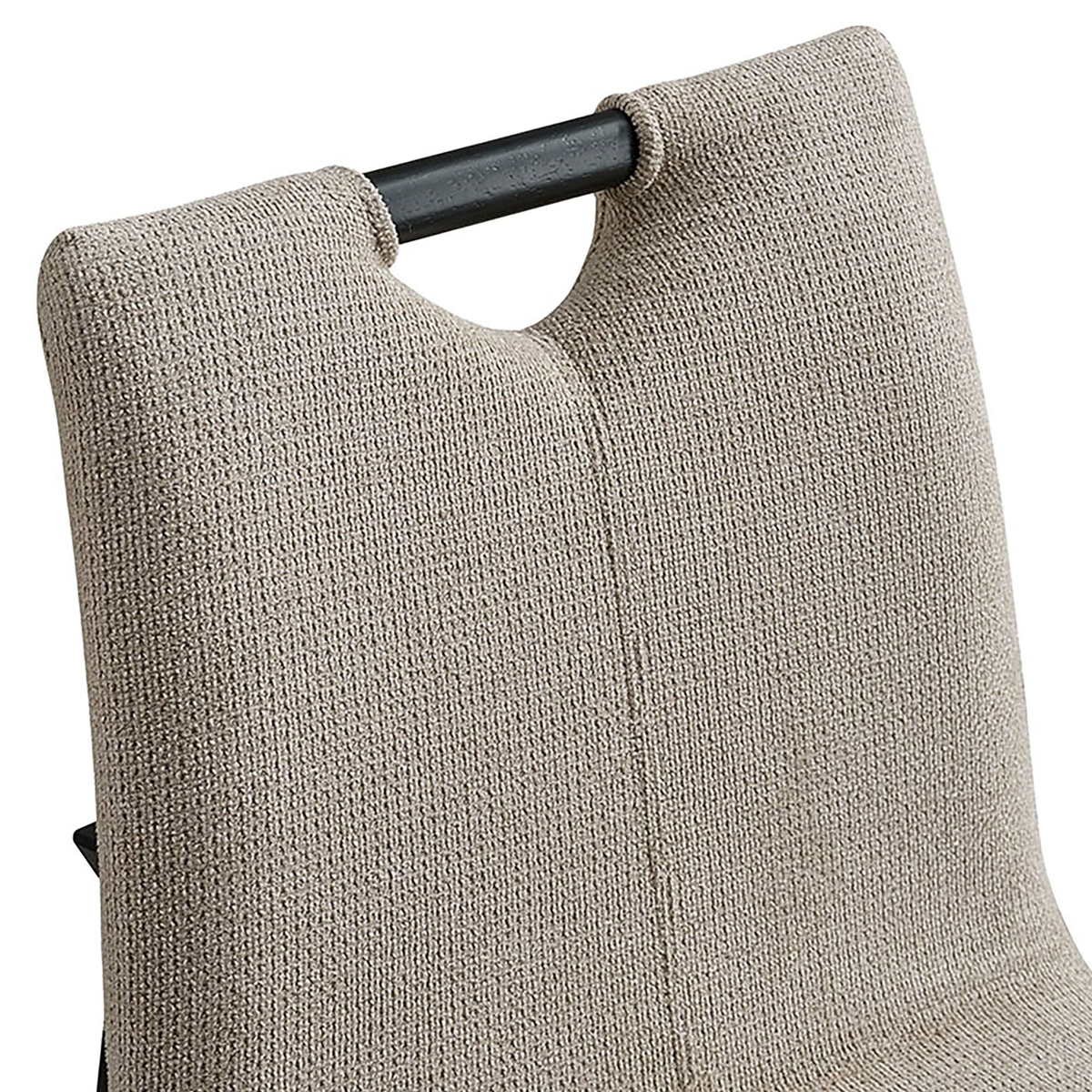 Argyle - Dining Chair - Beige and Black
