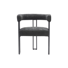 Scarlet - Dining Chair - Charcoal Bouclé