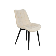 Aurora - Dining Chair - Beige Velvet