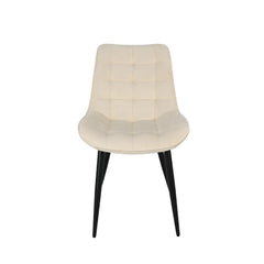 Aurora - Dining Chair - Beige Velvet