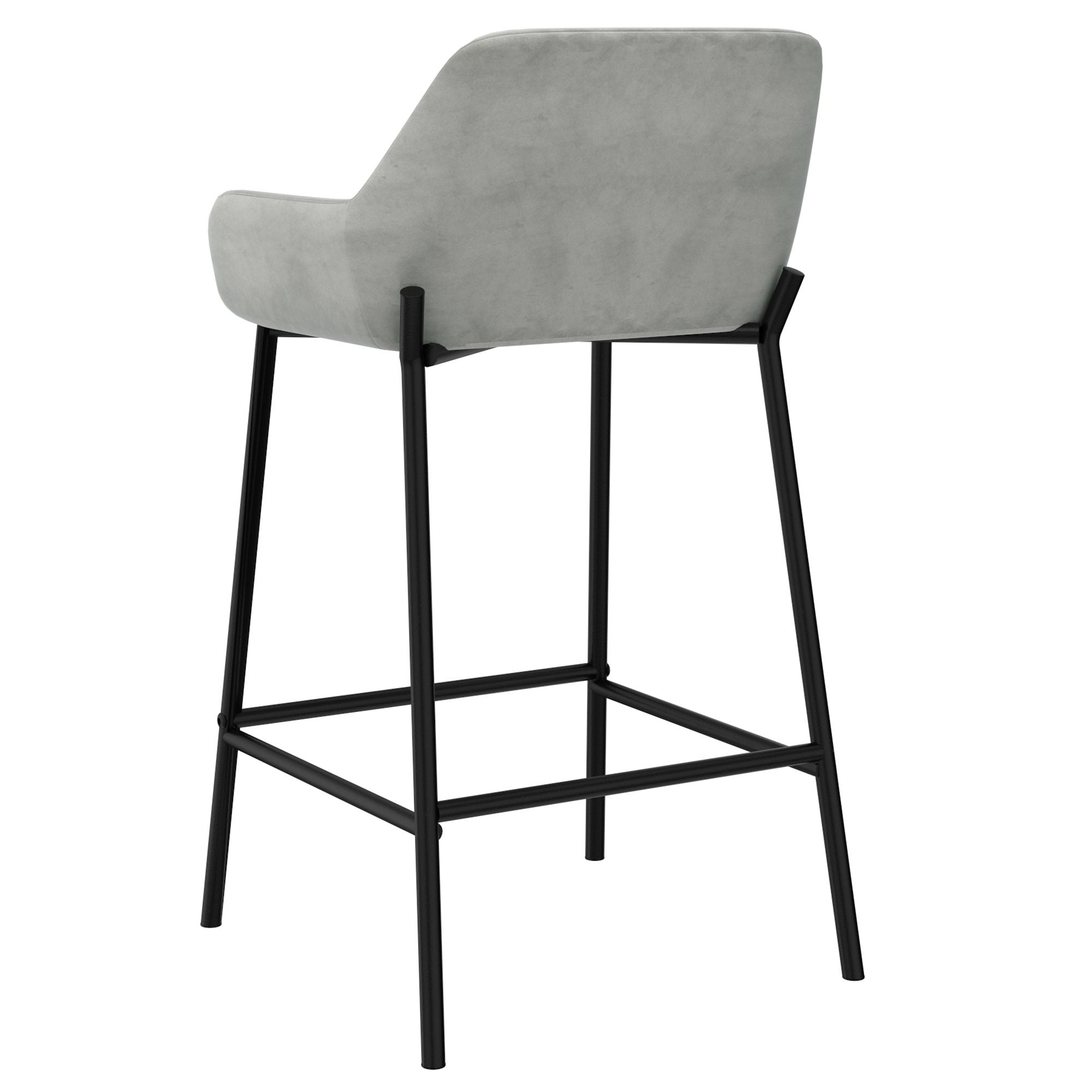 Baily - Tabouret de bar - Gris