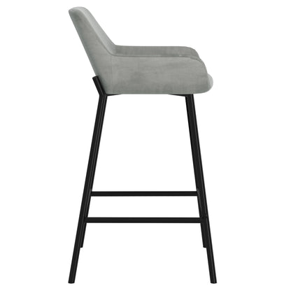 Baily - Tabouret de bar - Gris