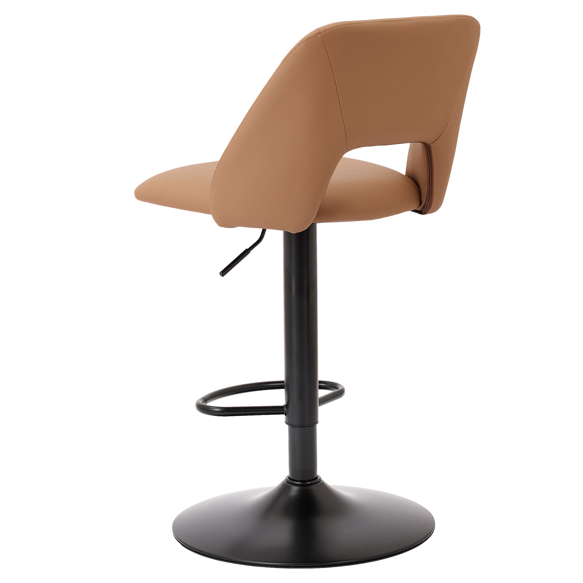 Adler - Tabouret de bar ajustable - Brun