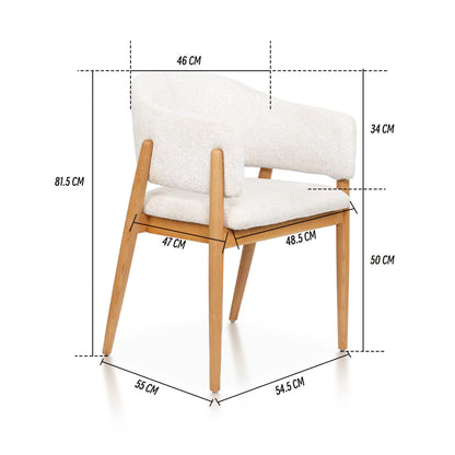 Luisa - Dining Chair - Natural