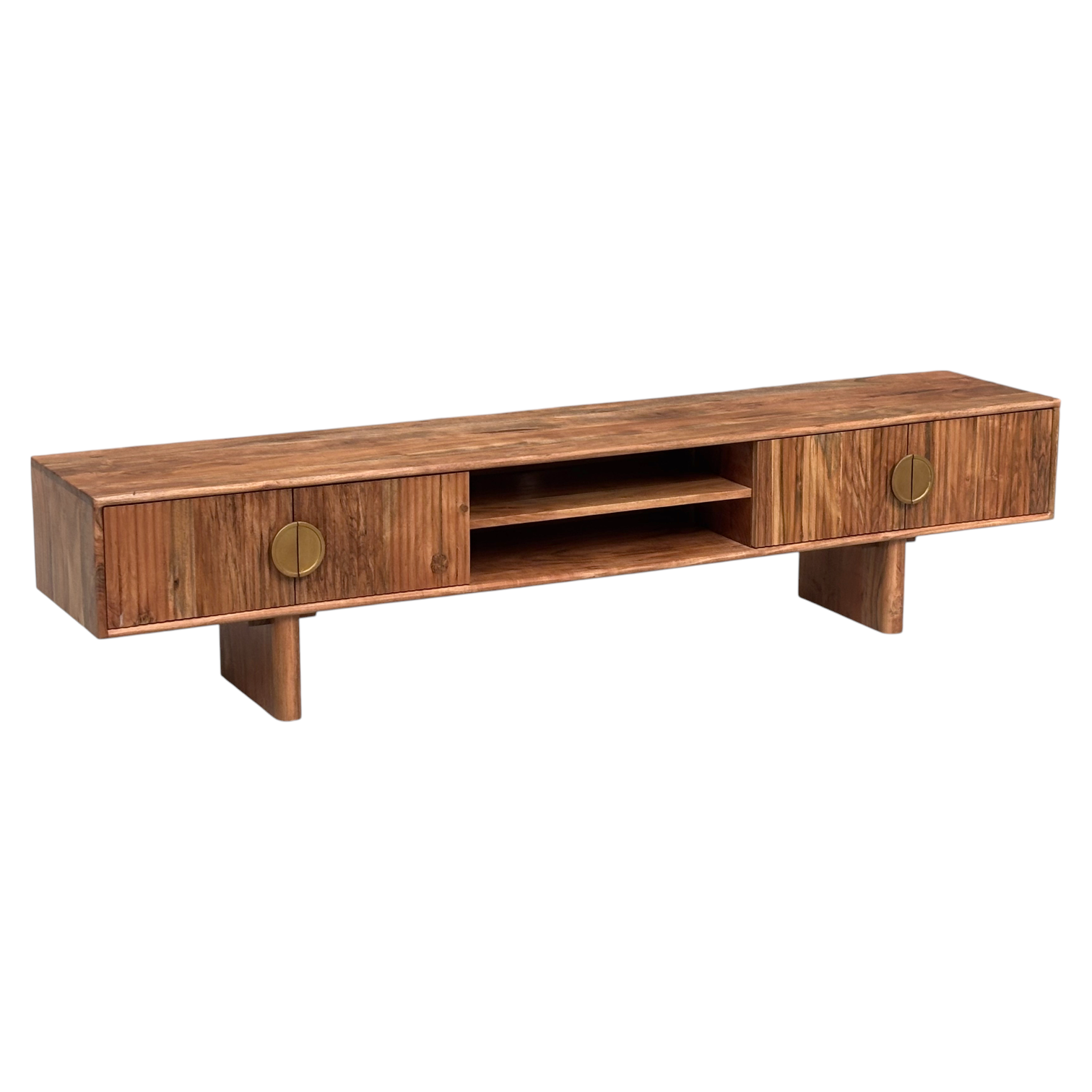 Byron - TV Stand - Solid Wood - 78 in