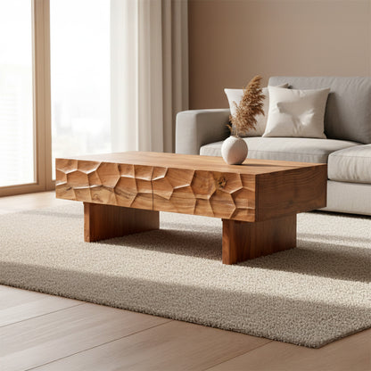 Gia - Coffee Table - Solid Wood