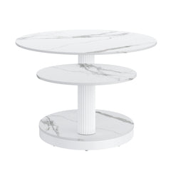 Elara - Table Basse - Blanc