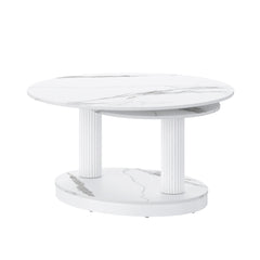 Elara - Table Basse - Blanc