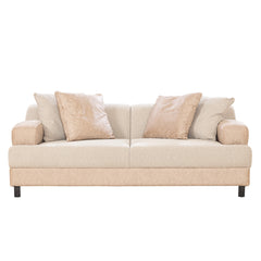 3-seater Sofa - Story - 2 Tones - Cream Fabric