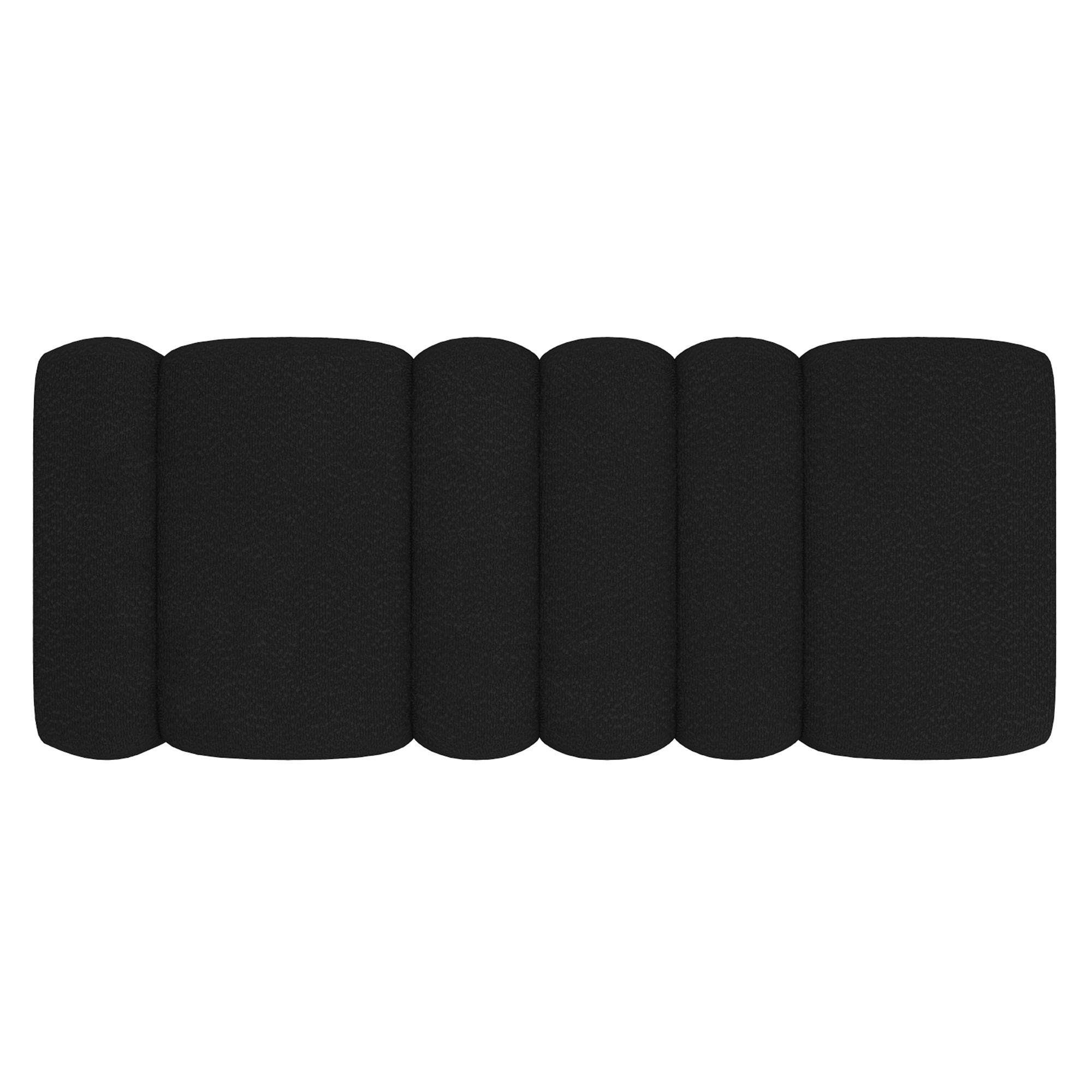 Rigel - Ottoman Large - Bouclé Noir