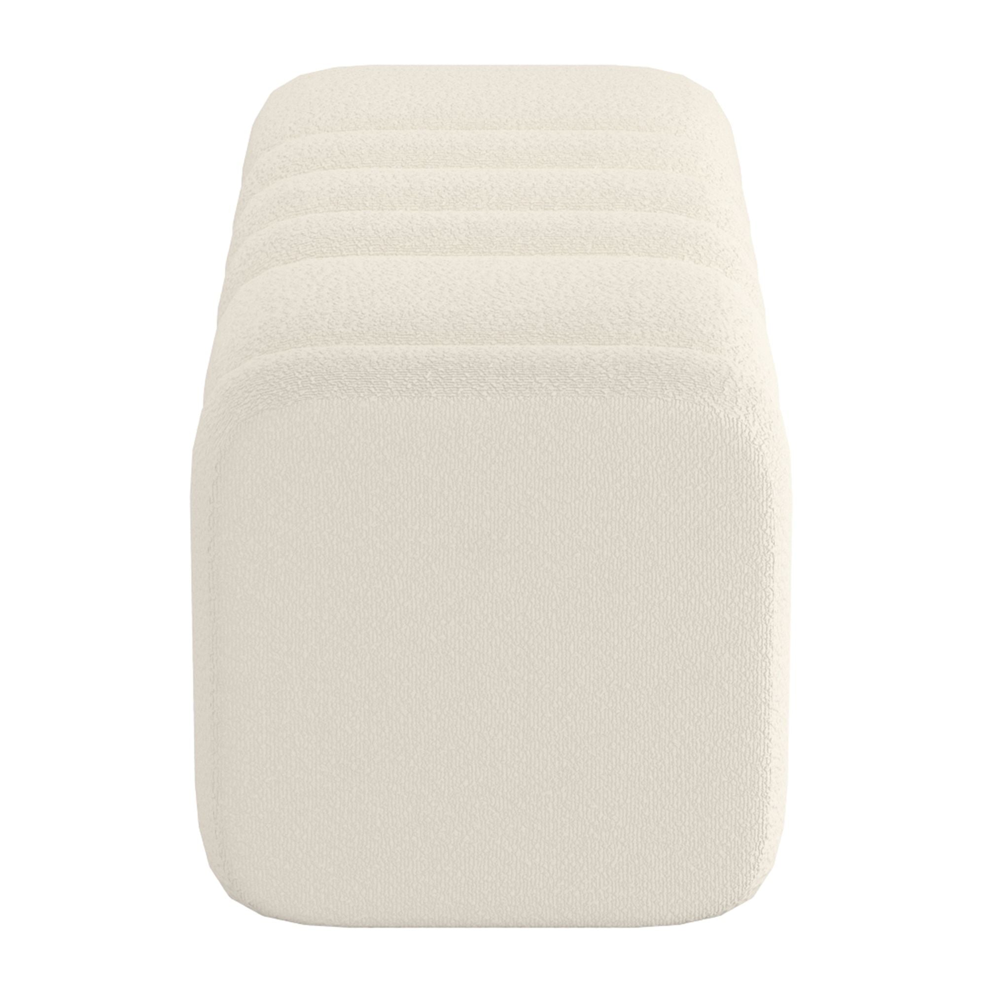 Rigel - Ottoman Large - Bouclé Ivoire