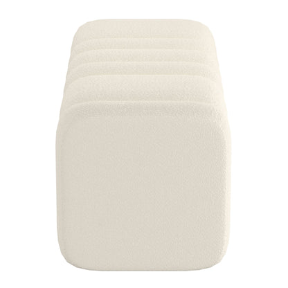 Rigel - Ottoman Large - Bouclé Ivoire