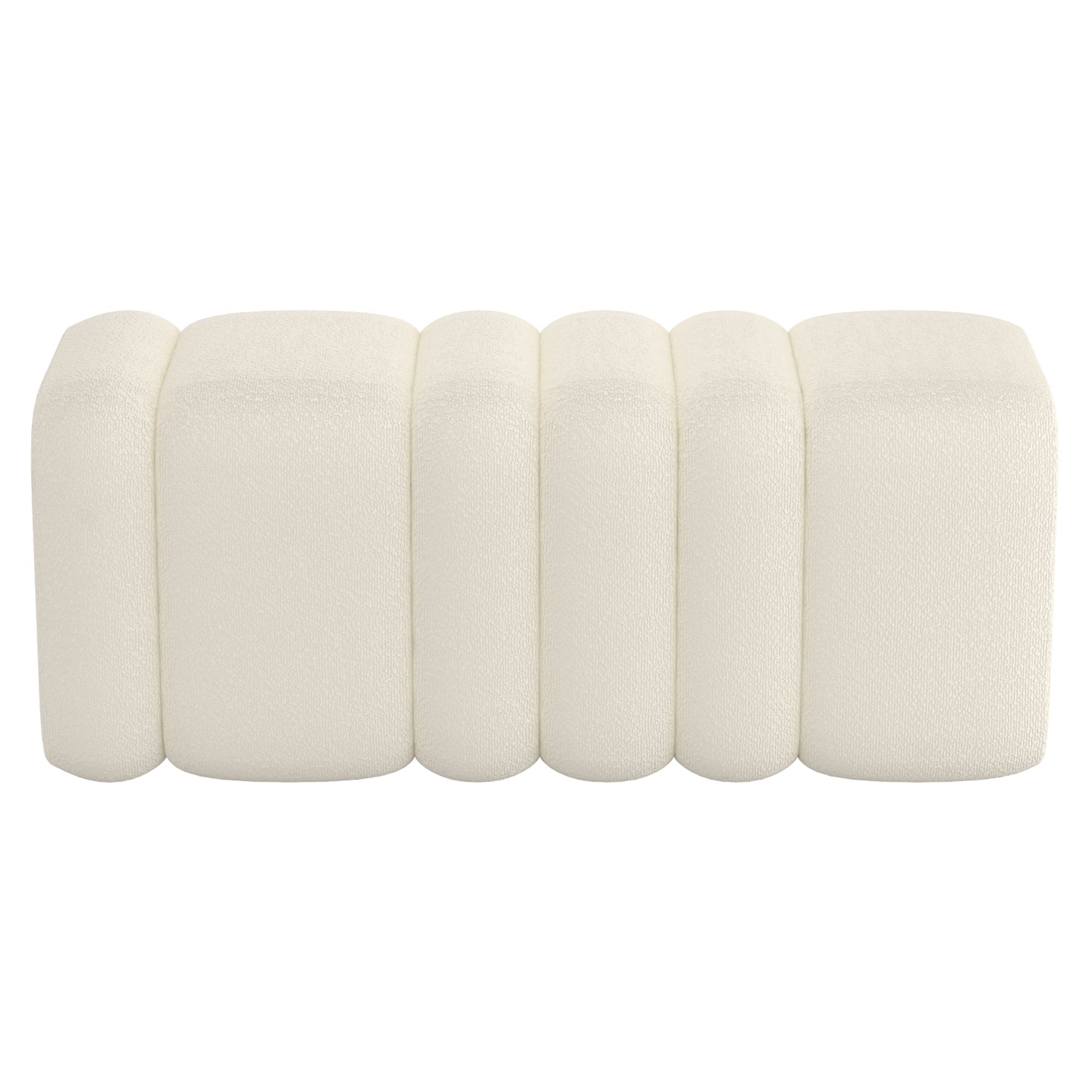 Rigel - Ottoman Large - Bouclé Ivoire