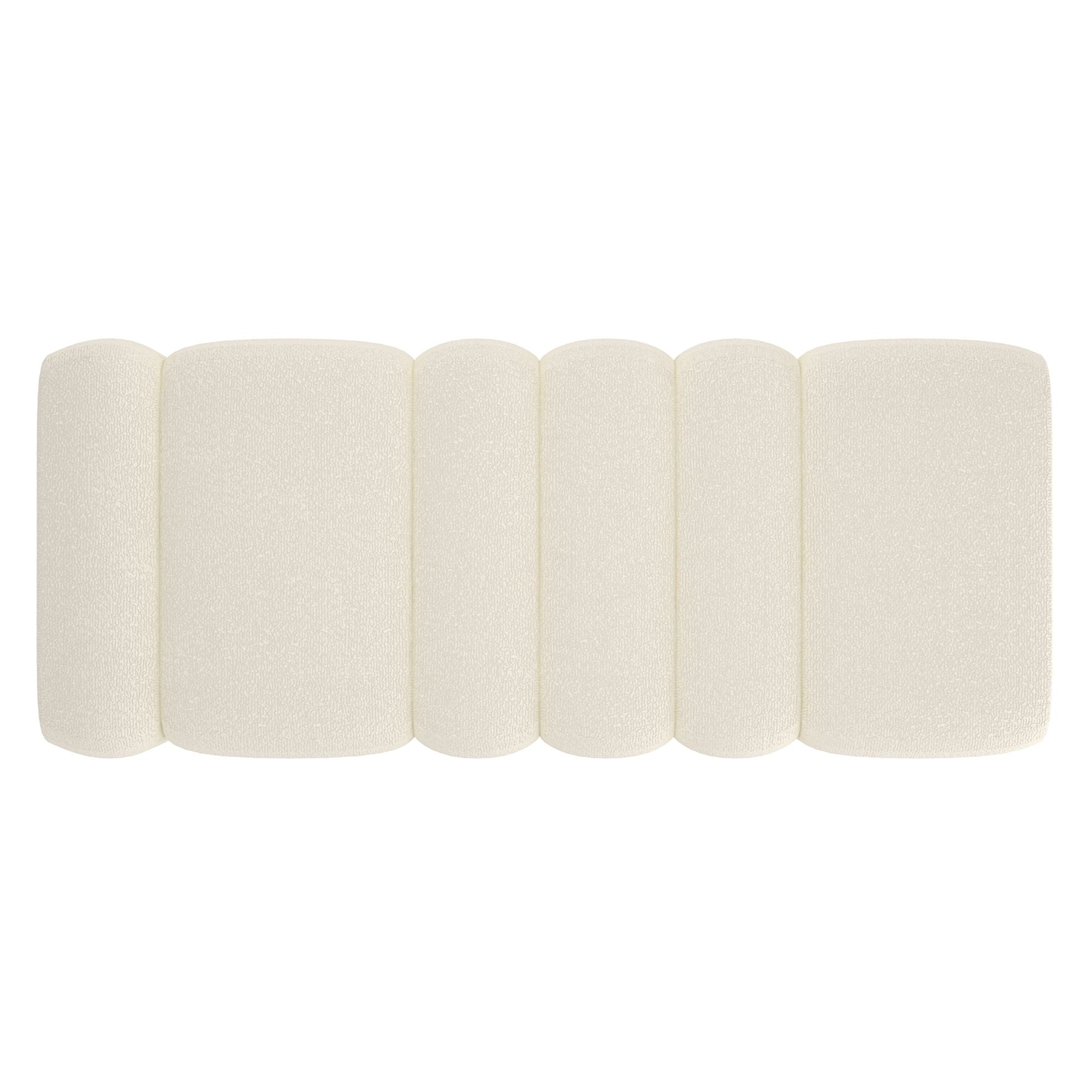 Rigel - Ottoman Large - Bouclé Ivoire