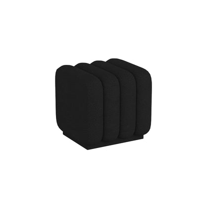 Rigel - Ottoman Petit - Bouclé Noir