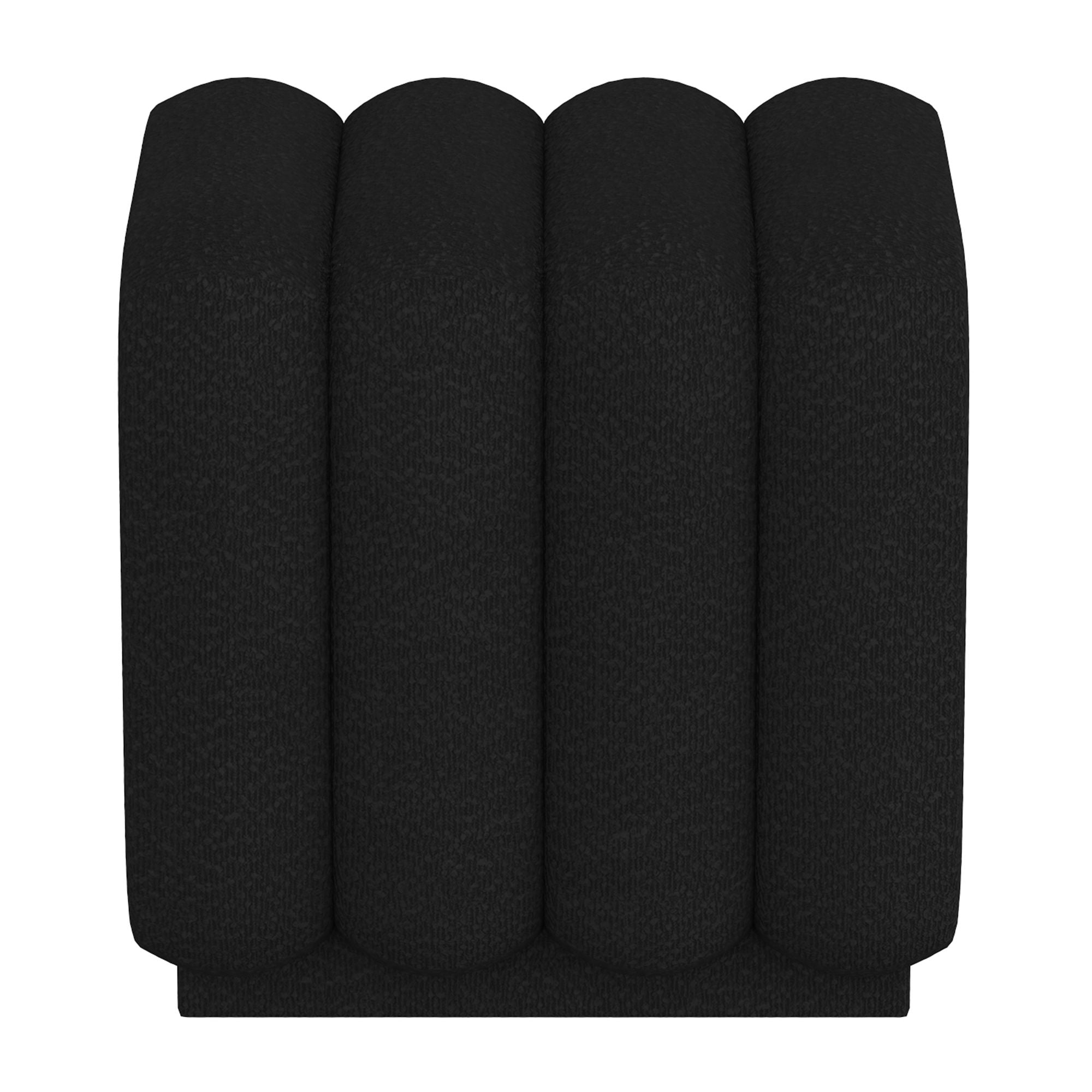 Rigel - Ottoman Petit - Bouclé Noir