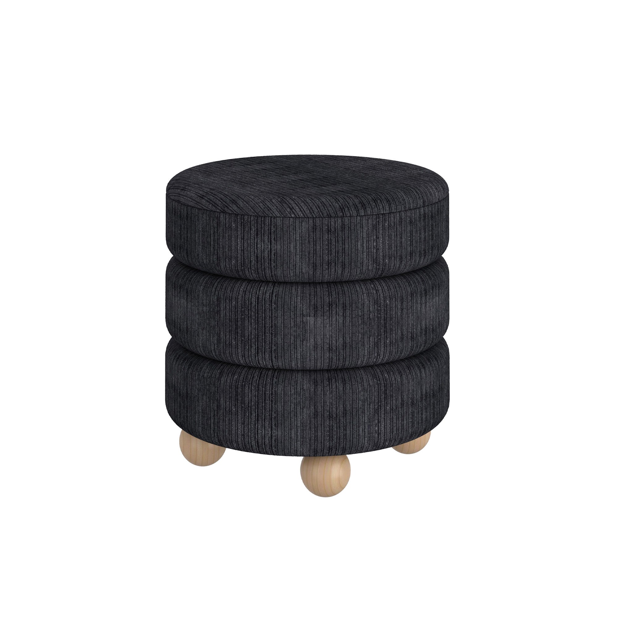 Willo - Ottoman - Noir