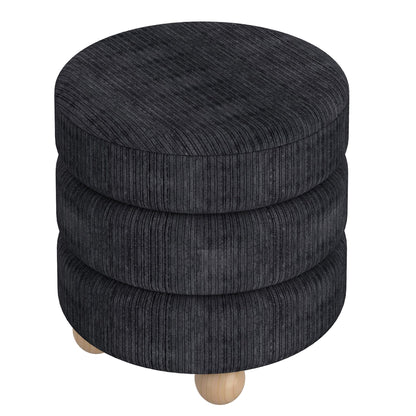 Willo - Ottoman - Black
