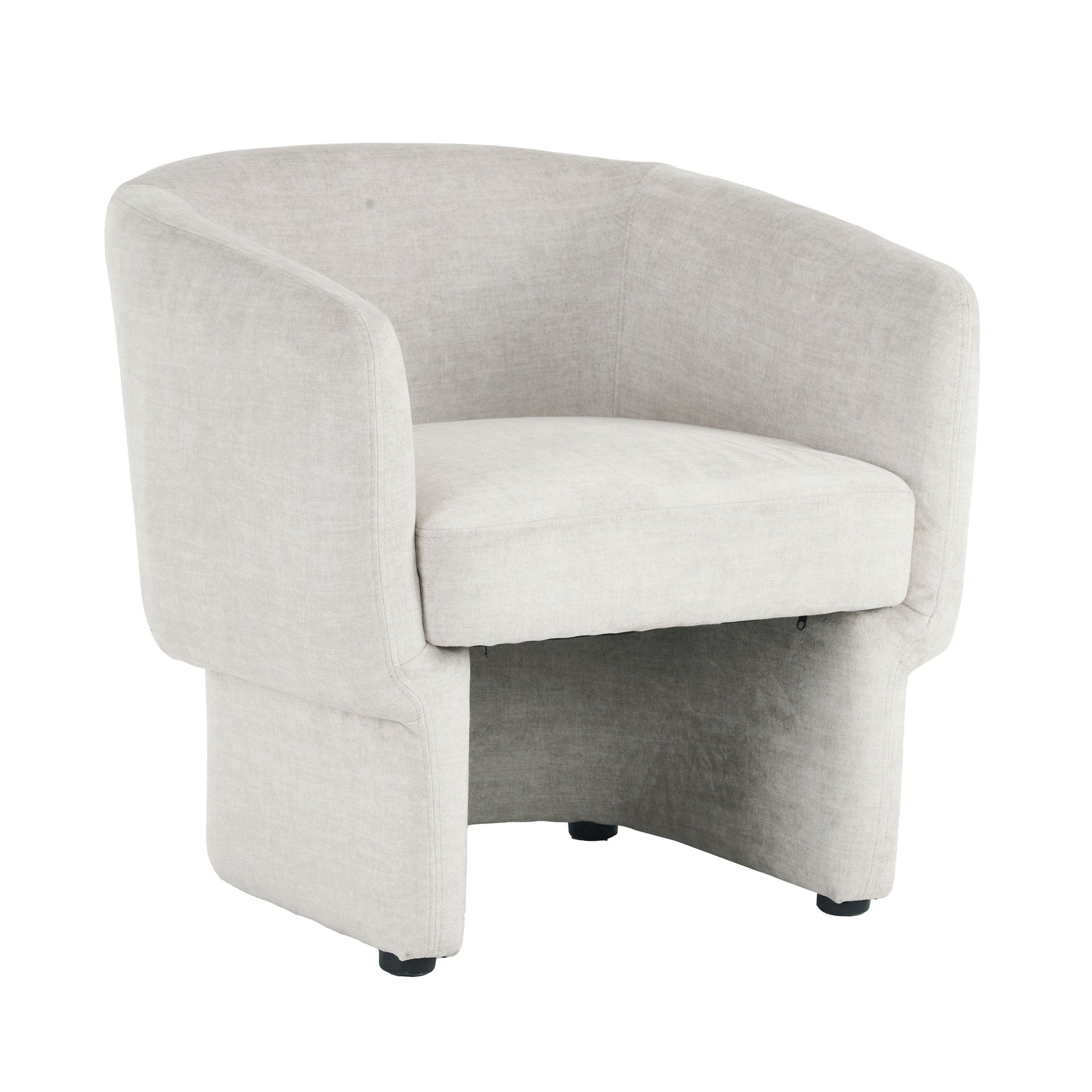 Sheri - Accent Chair - Beige Velvet