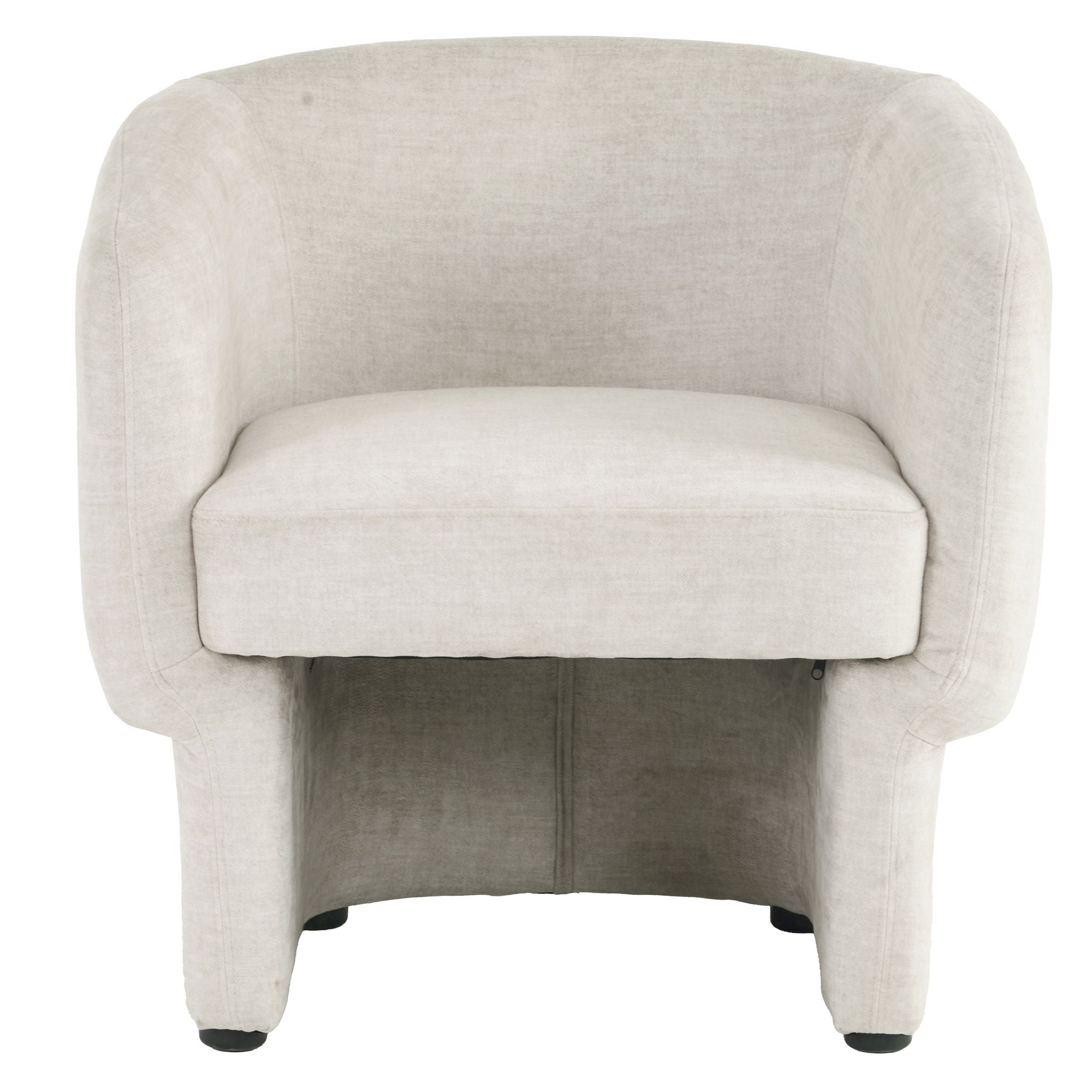 Sheri - Accent Chair - Beige Velvet