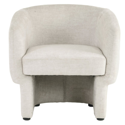 Sheri - Accent Chair - Beige Velvet
