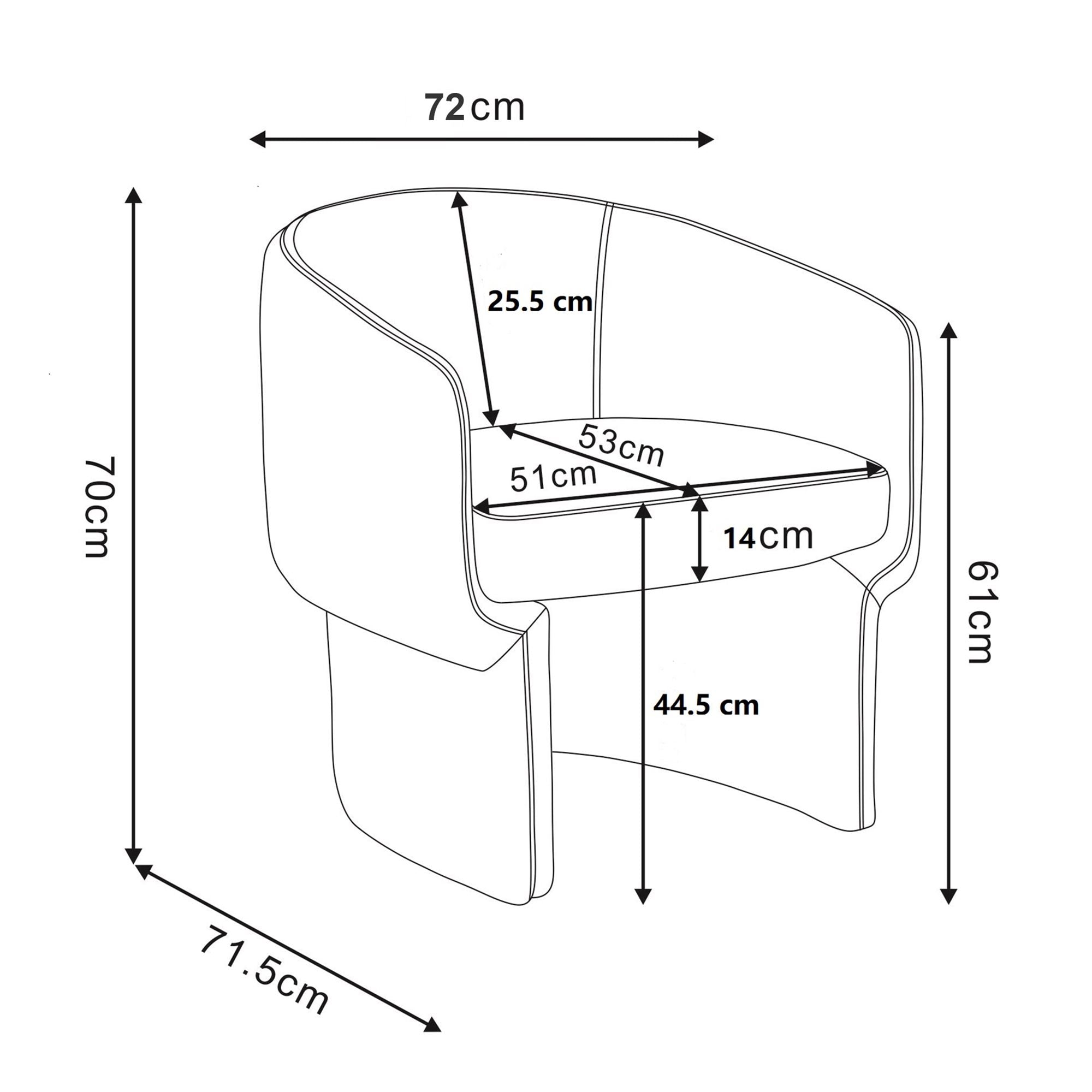 Sheri - Accent Chair - Dark Taupe