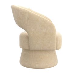 Chaise d'appoint - Santo - Tissu Beige