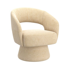 Chaise d'appoint - Santo - Tissu Beige