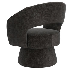 Chaise d'appoint - Santo - Tissu Anthracite