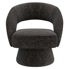 Chaise d'appoint - Santo - Tissu Anthracite