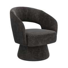 Chaise d'appoint - Santo - Tissu Anthracite