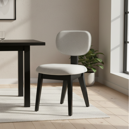 Elodi - Chaise de Salle à Manger - Noir