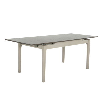 Daven - Extendable Dining Set - Grey