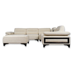 Modular Sectional Sofa - Comfy - Beige Fabric