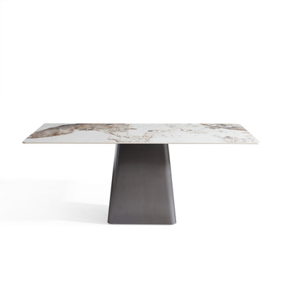 Vittoria - Dining Table - White Ceramic