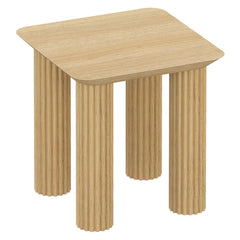 Sangra - Table d'appoint - Bois Naturel