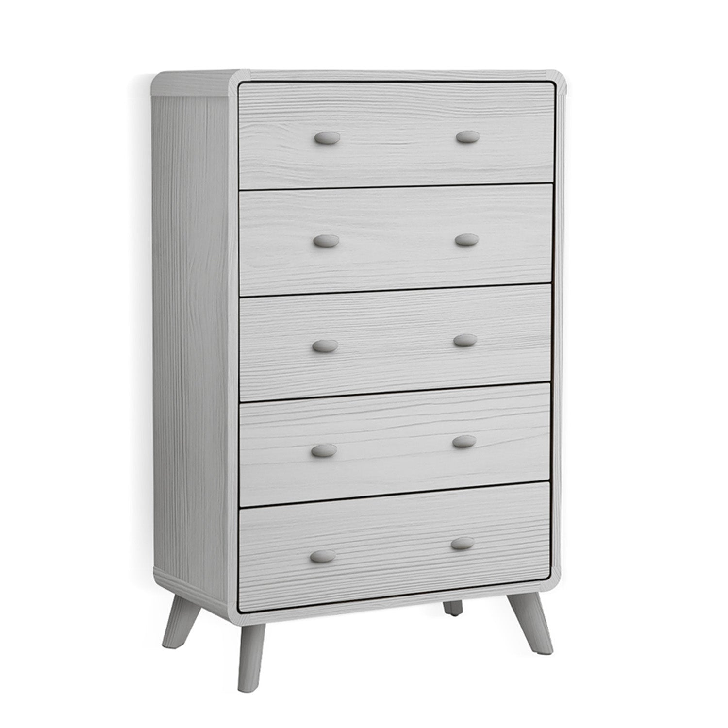 Jolen - 5 Drawers Chest - Grey Oak