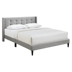 Bed - Full / Gray Fabric