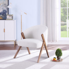 Maryk - Chaise de Salle à Manger - Tissu Crème