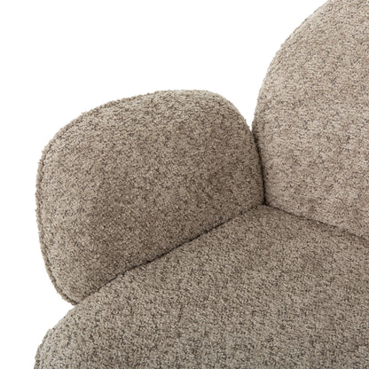 Monza - Chaise de Salle à Manger - Pivotante - Taupe
