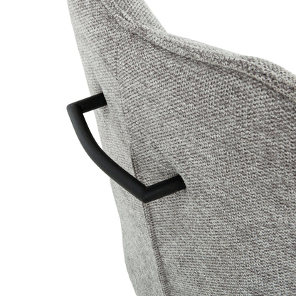 Valeria - Chaise de Salle à Manger - Gris