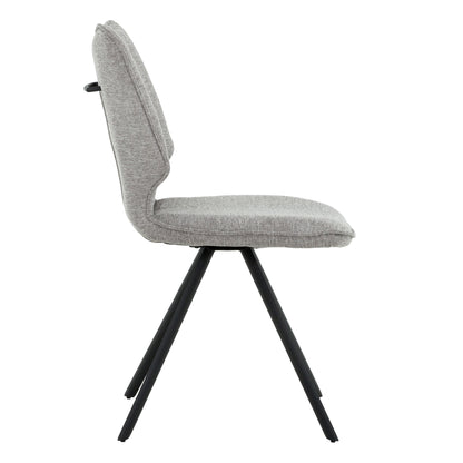 Valeria - Chaise de Salle à Manger - Gris