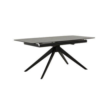 Valeria - Extendable Dining Table - Grey Ceramic