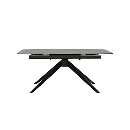 Valeria - Extendable Dining Table - Grey Ceramic
