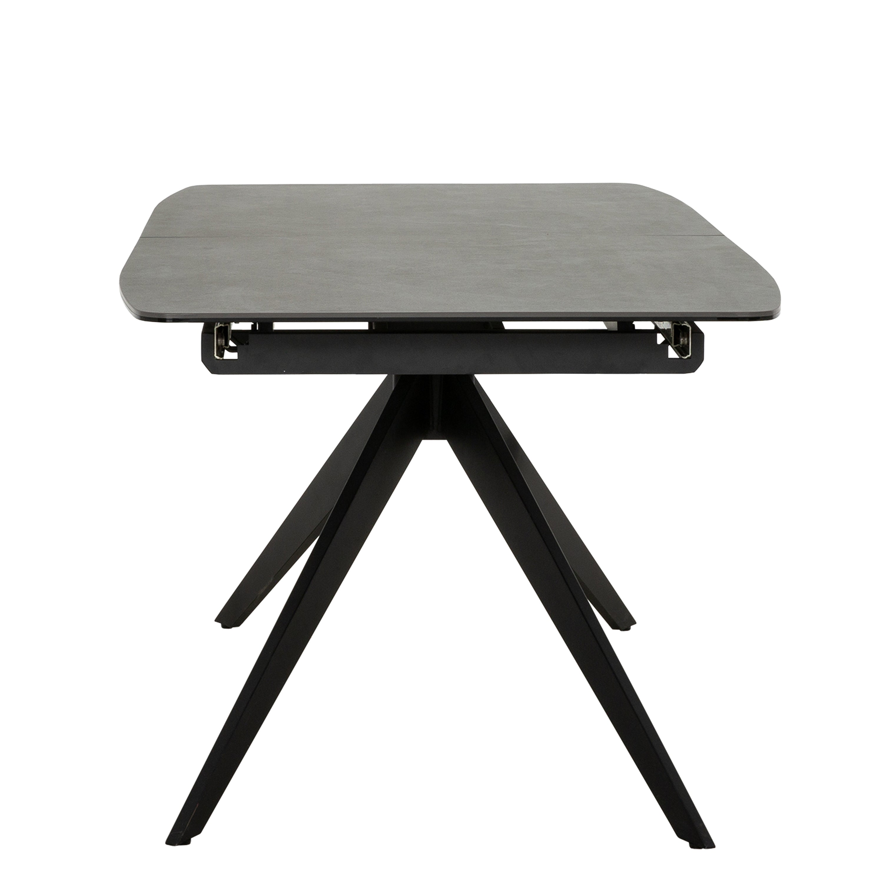 Valeria - Extendable Dining Table - Grey Ceramic