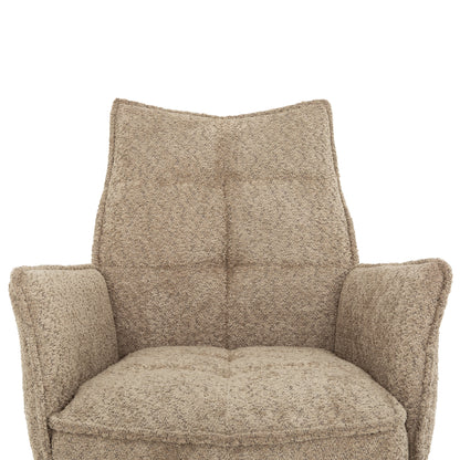 Vienna - Chaise de Salle à Manger - Pivotante - Taupe