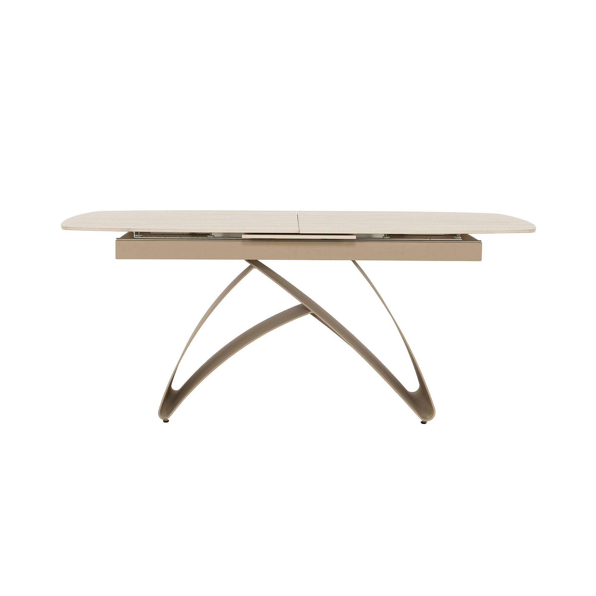 Vienna - Extendable Dining Table - Beige Travertine
