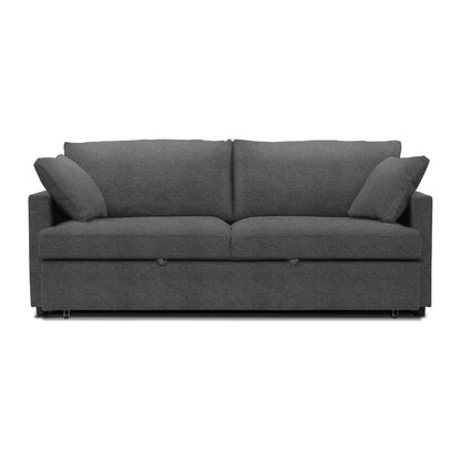 Elva - Sofa Bed - Charcoal Gray Fabric