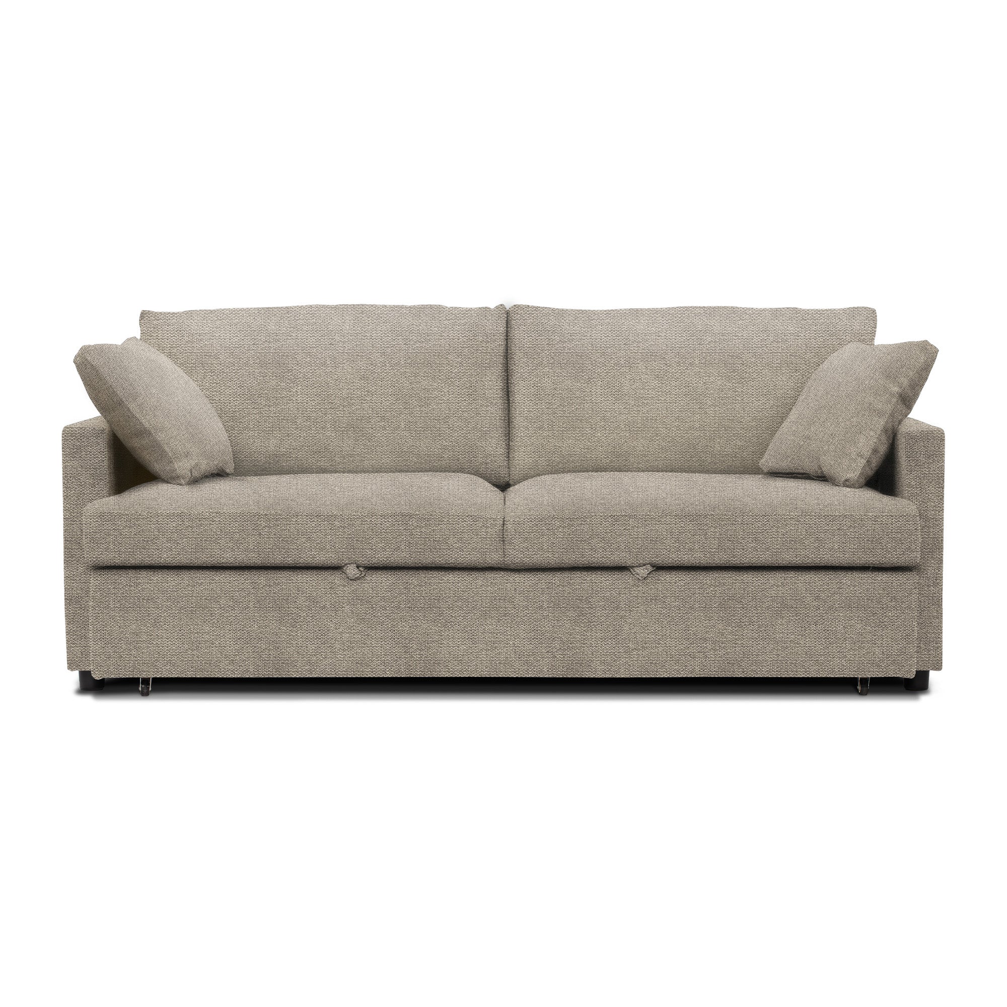 Elva - Sofa Bed - Beige Fabric