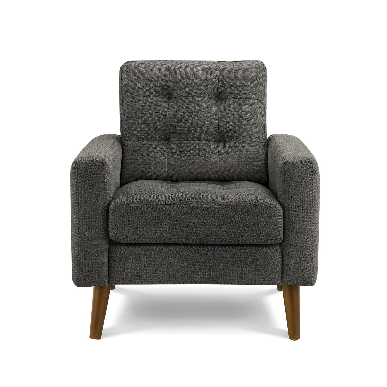 Kinsey - Armchair - Dark Grey Fabric